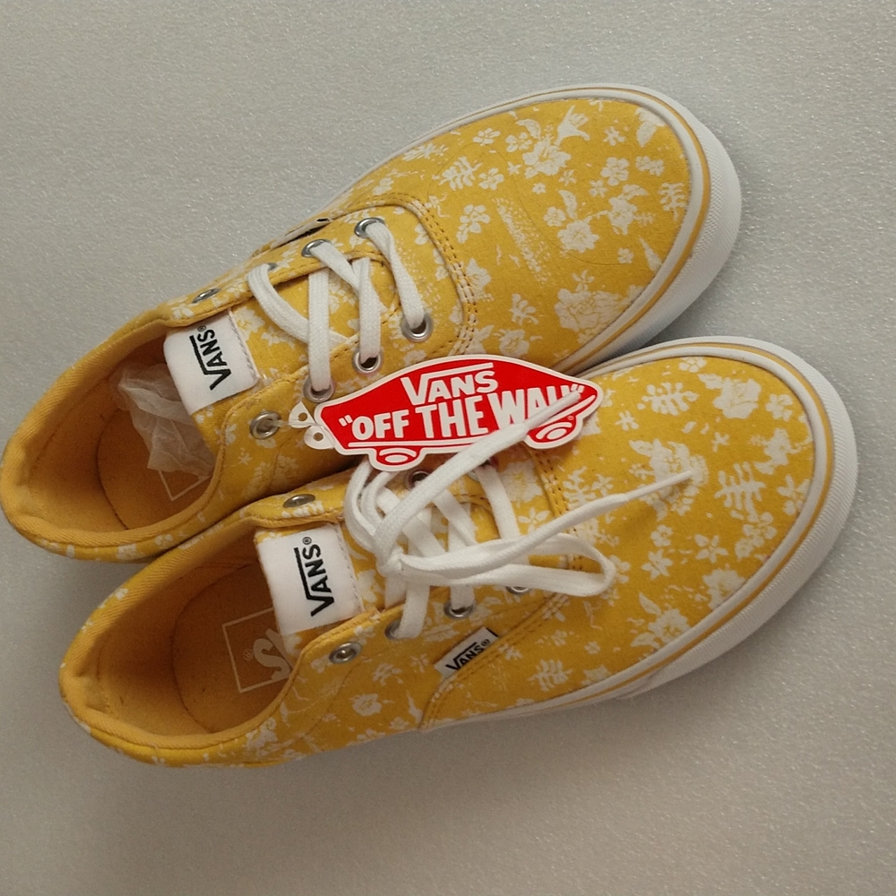 Vans in tropic fabric